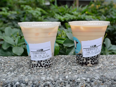 贴在奶茶上的标签是热敏纸吗？